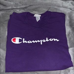 PURPLE CHAMPION TEE